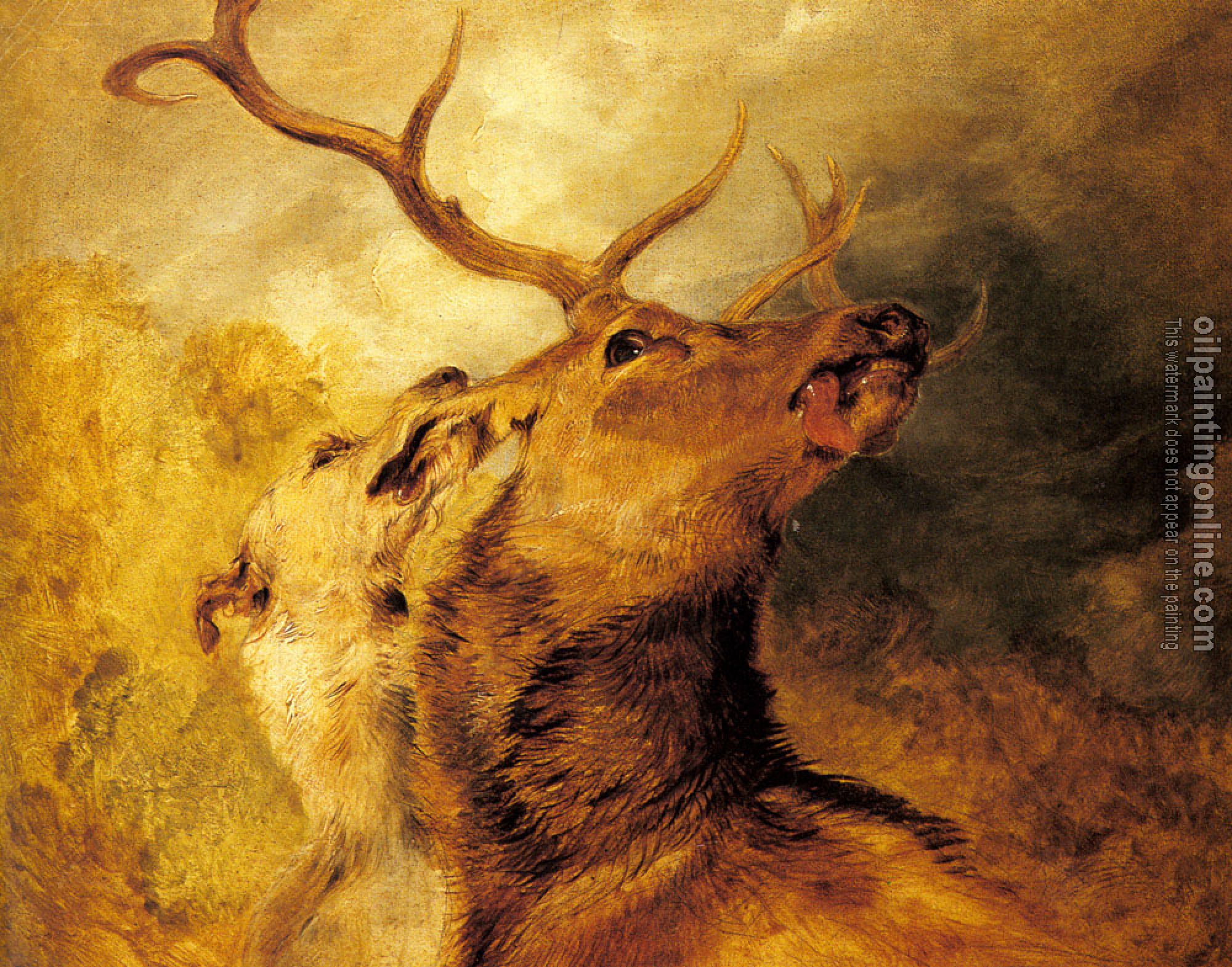 Landseer, Sir Edwin Henry - Stag and Hound